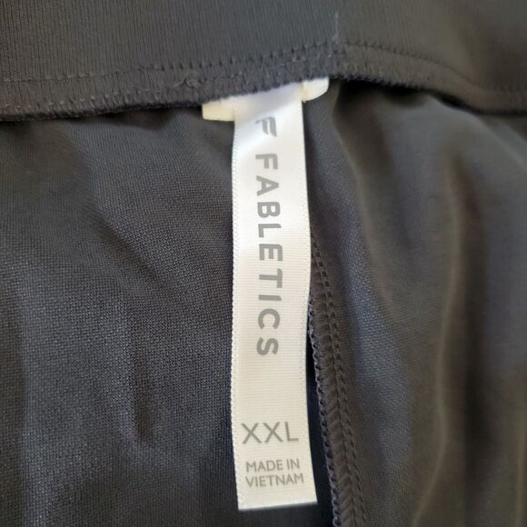 Fabletics Pants Womens Size XXL Gray Pull On Pockets Stretch Leisure Athletic - Picture 7 of 7